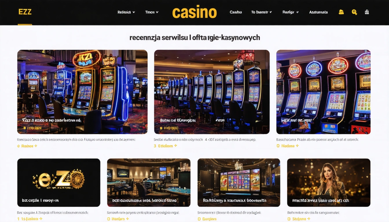 Ezz casino recenzja serwisu i oferta gier kasynowych